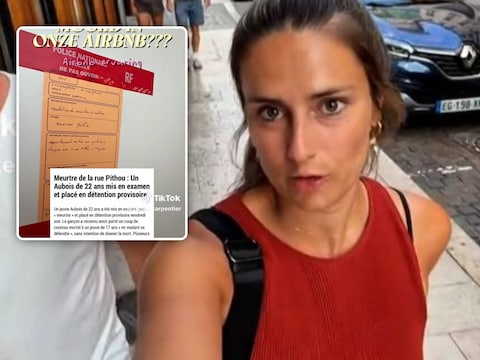 Stefanie Carpentier (31) deed een lugubere ontdekking toen ze net aankwam bij haar Airbnb.