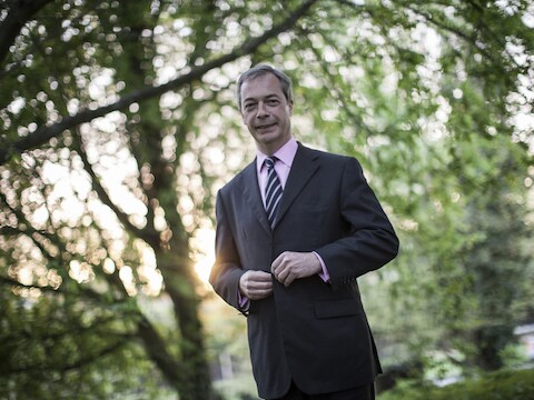 UKIP-leider Nigel Farage.