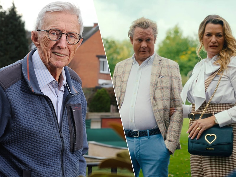 René Swartenbroekx en Rik Verheye en Emilie De Roo in ‘Nonkels’