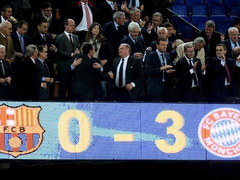 Recordaantal kijkers voor FC Barcelona-Bayern München