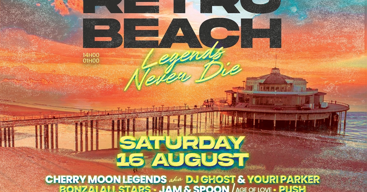 Dancefestival Retro Beach komt naar het strand van Blankenberge | Regio ...