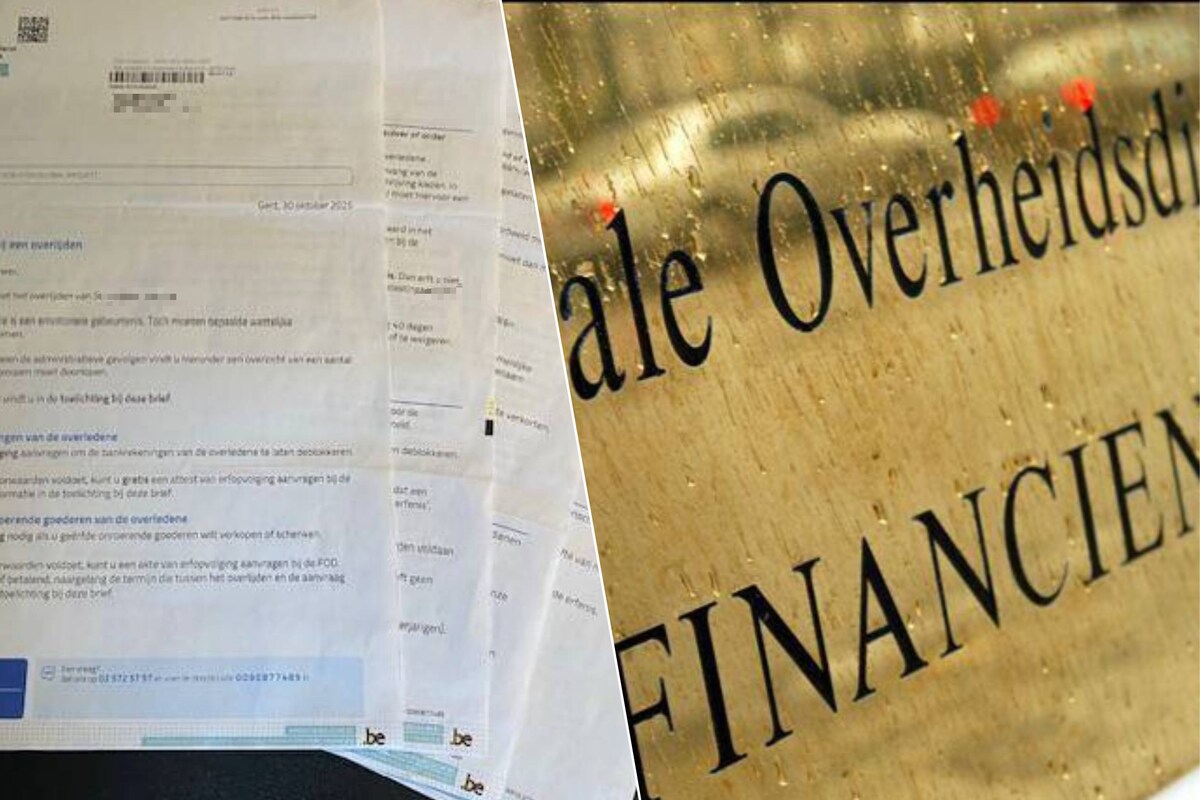 Nadine encontró la carta a nombre de su abuela en el buzón. "Pero ella lleva muerta casi 24 años."dice ella.