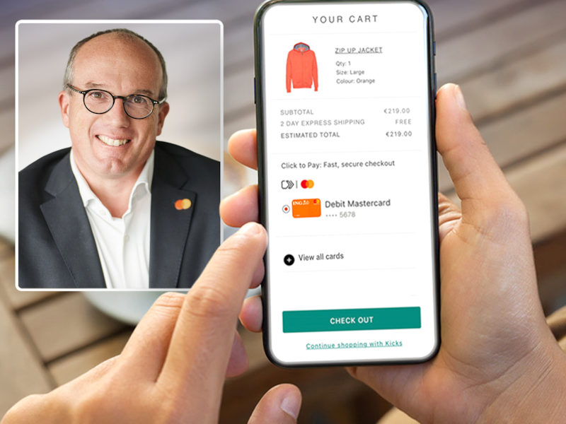 Benjamin Dessy, country manager België en Luxemburg bij Mastercard.