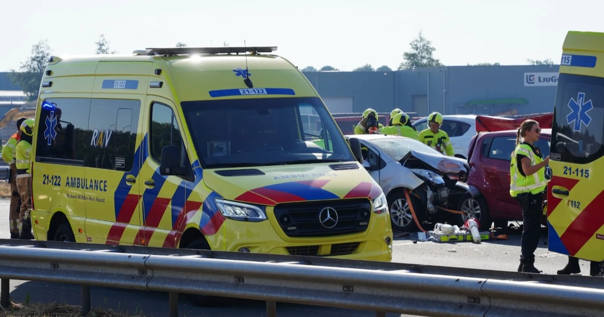 Twee doden bij ernstig ongeluk op snelweg in Nederland, in staart van tractorfile van boerenprotest