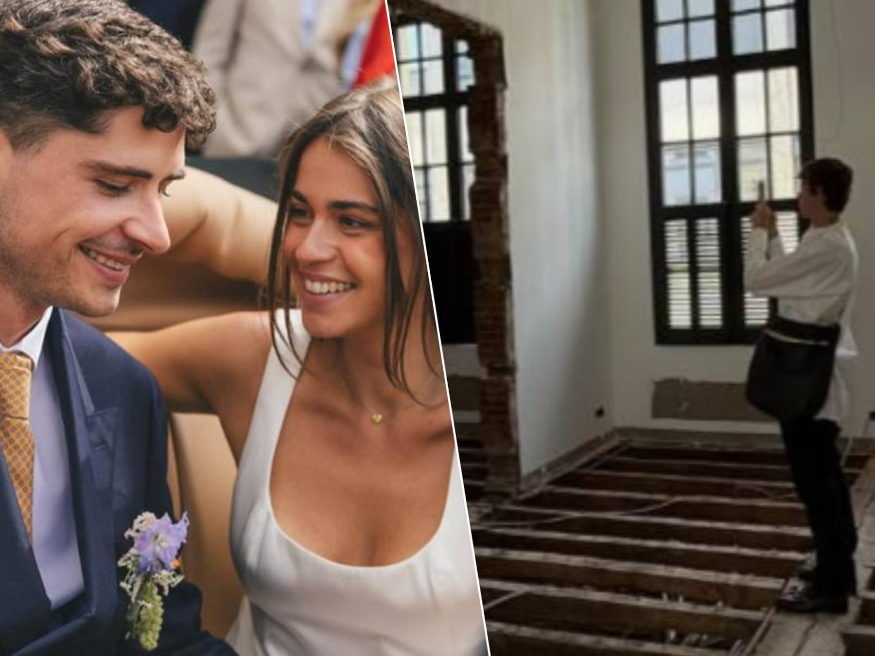Goedele Liekens blikt terug op huwelijk van dochter Merel, Conrad en Cesar tonen vooruitgang in hun herenhuis