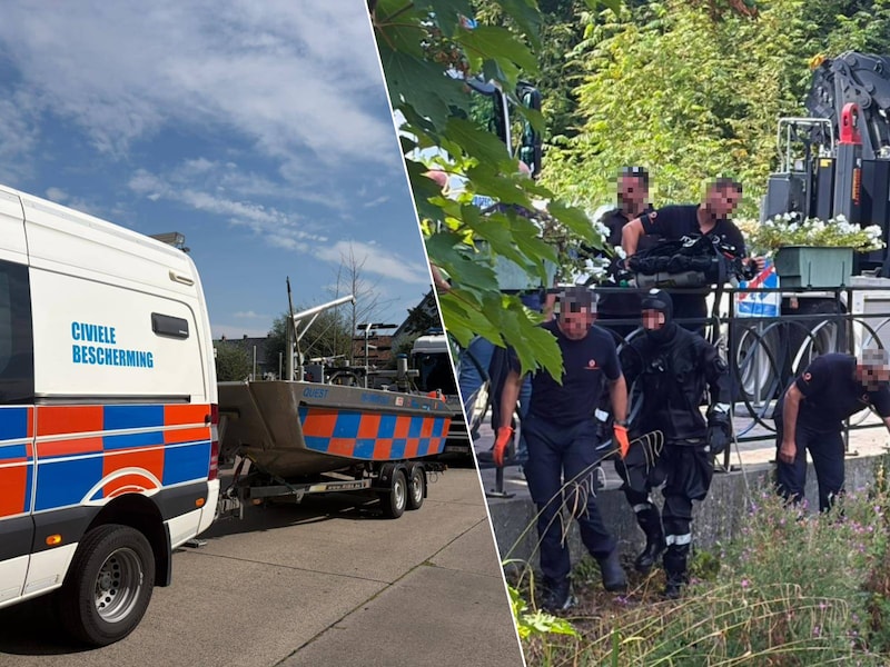 Civiele Bescherming en politie doorzoeken vijver in Geitepark: “Kadert in een lopend onderzoek”
