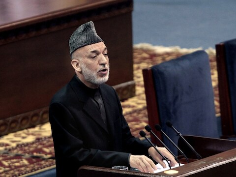 Volgens Karzai is het wederzijdse vertrouwen tussen beide landen volledig zoek.
