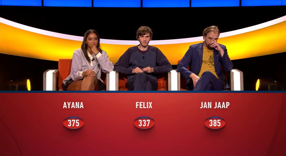 De jonkies zijn weer aan het bekvechten”: Felix legt Ayana op de rooster in  'De slimste mens' | Foto | hln.be