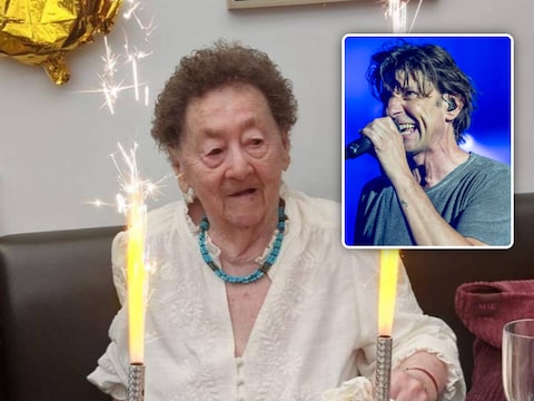De Antwerpse Simonne Apers gaat morgen voor het eerst naar Clouseau. Volgens de 100-jarige heeft Koen Wauters (inzet) “schone ogen.”