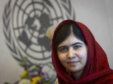 Malala Yousafzai.