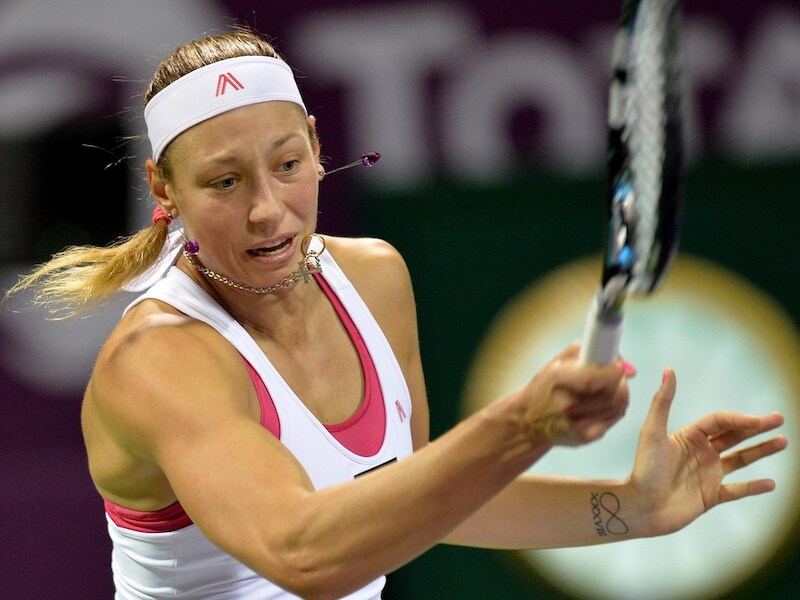 Wickmayer maakt een mooi sprongetje.