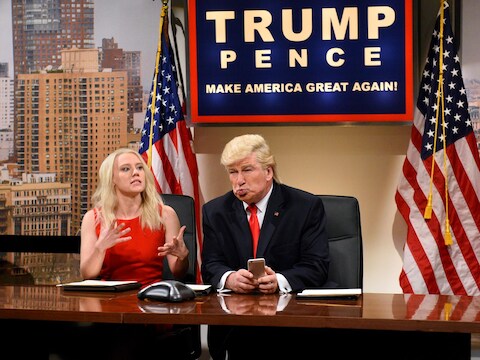 Alec Baldwin als Donald Trump in 'Saturday Night Live'