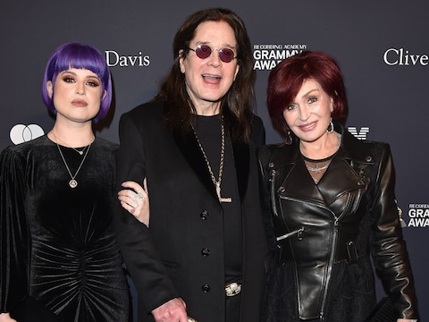 Kelly Osbourne, Ozzy Osbourne en Sharon Osbourne in januari 2020.