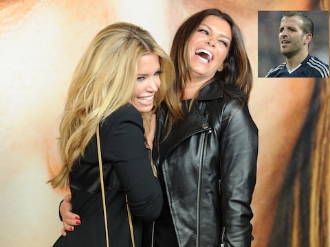 Sylvie van der Vaart dolt met Sabia Boulahrouz. Rafael (inzet) heeft nu een relatie met Sabia.