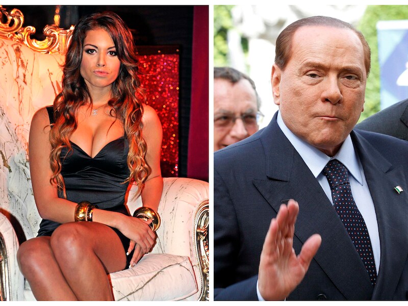 Ruby en Silvio Berlusconi.