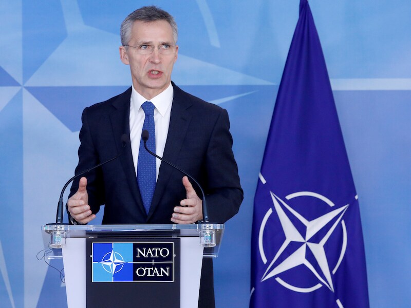 Secretaris-generaal van de NAVO Jens Stoltenberg.