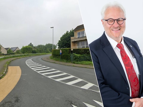 De brug over de A12 in Strombeek-Bever / Schepen van Mobiliteit Philip Roosen (N-VA).