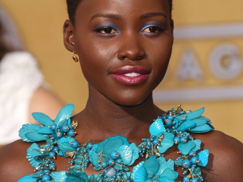 Lupita Nyong'o tijdens de Screed Actor Guild Awards.