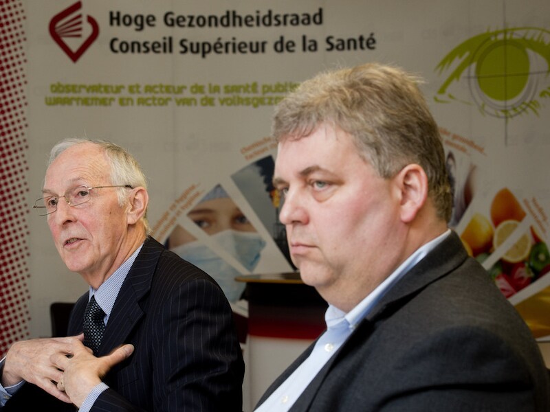 Professor Ghislain Magerotte en professor Herbert Roeyers.