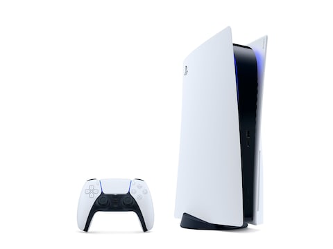 De PS5 en diens controller.