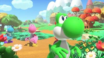 Kinderlijke fantasie van Nintendo scheert weer hoge toppen in ‘Yoshi and the Mysterious Book’