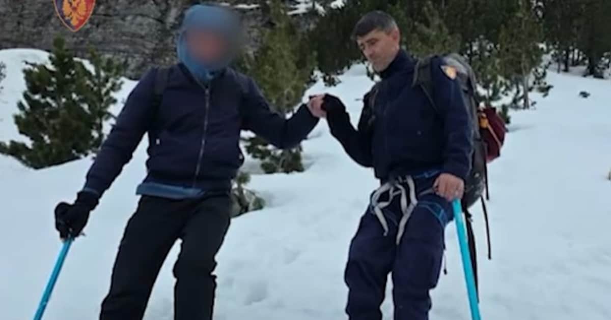 Vlaamse toeristen na urenlange zoekactie gered uit besneeuwde bergen in Albanië