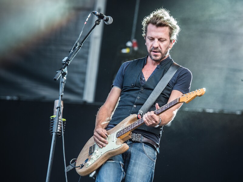 Tom Barman, frontman van de groep dEUS.