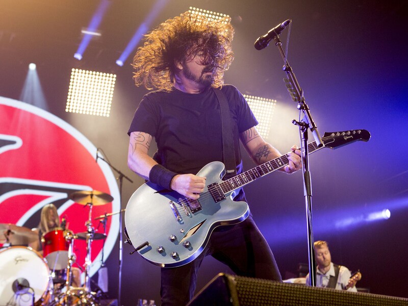 Dave Grohl van Foo Fighters.