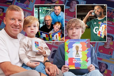 Deze verzamelaars hebben hun WK-stickerboek van Pa