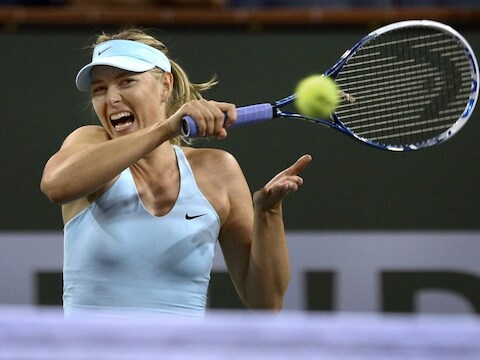 Maria Sharapova.