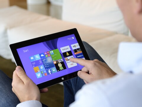 De Surface 2 van Microsoft.