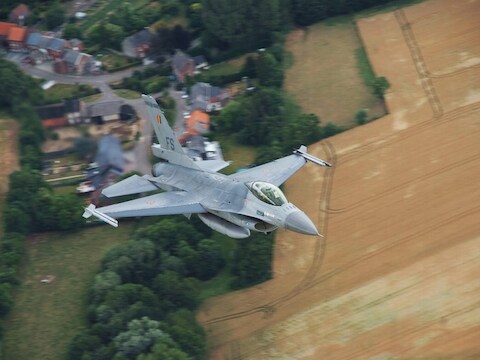 België heeft zes F16's in Griekenland gestationeerd.