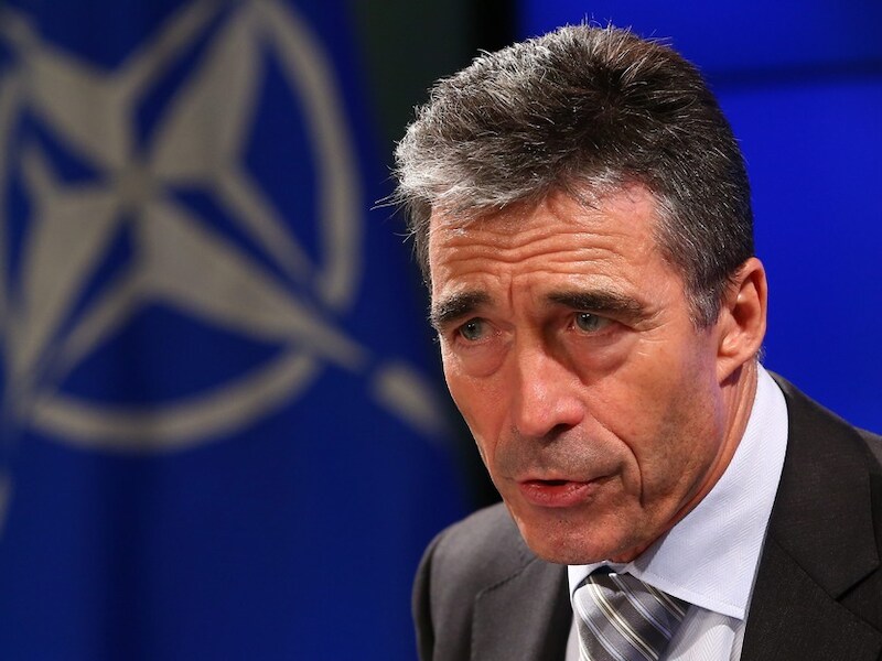 NAVO-chef Anders Fogh Rasmussen.