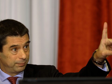 Minister Vitor Gaspar.