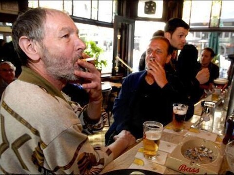 Het rookverbod in de Horeca is grote schuldige.