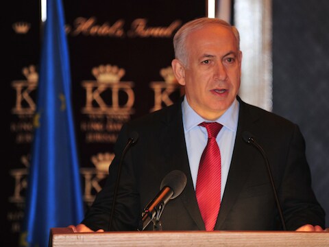 Premier Benjamin Netanyahu van Israël.
