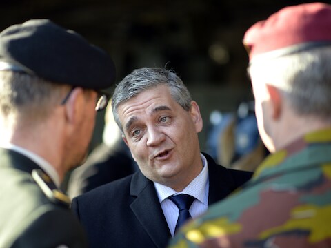 Minister van Defensie Steven Vandeput.