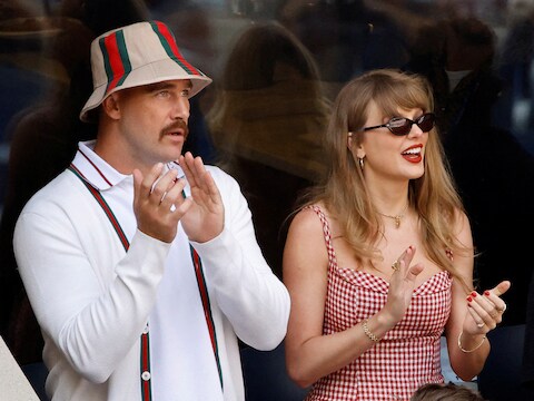 Taylor Swift en Travis Kelce