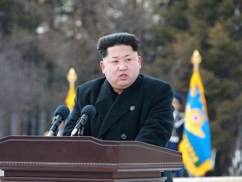 Noord-Koreaans leider Kim Jong-Un.