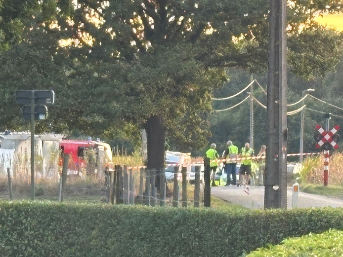 Het ongeval gebeurde op een goederenspoor in de buurt van het Vlaams-Brabantse Diest.