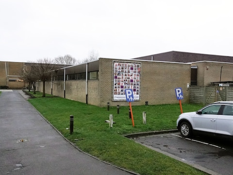 Illustratie sportcentrum Mimosa in Kortrijk