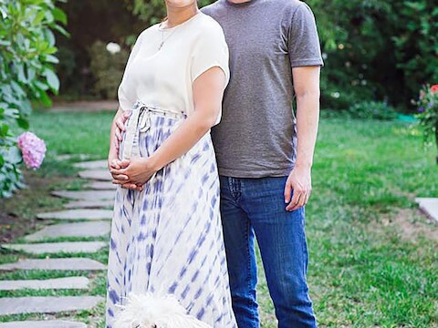Facebookbaas Mark Zuckerberg met zijn vrouw Priscilla Chan