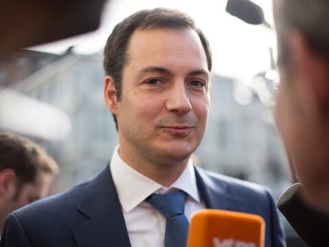 Minister van Pensioenen Alexander De Croo.