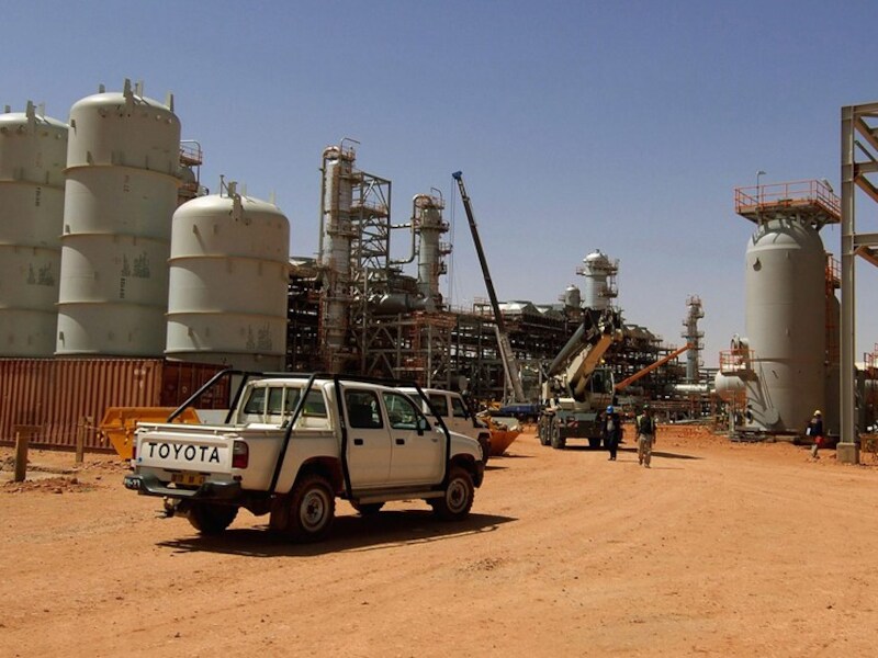 Archiefbeeld van de bewuste gassite in Algerije.