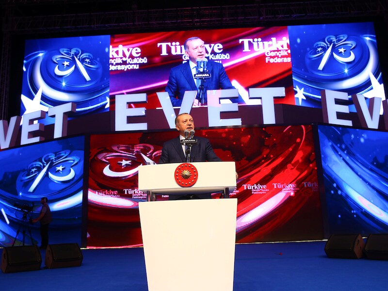 De Turkse president Erdogan vergeleek Nederland met fascistische regimes.