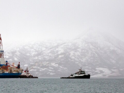 De Kulluk van Shell.