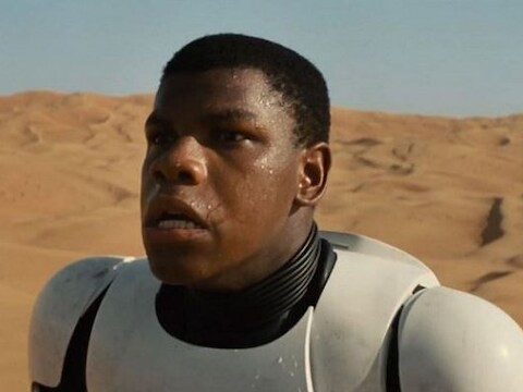 John Boyega in 'Star Wars: The Force Awakens'.