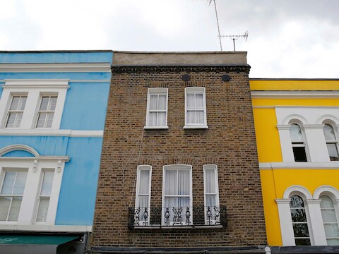 Enkele huizen in Londen