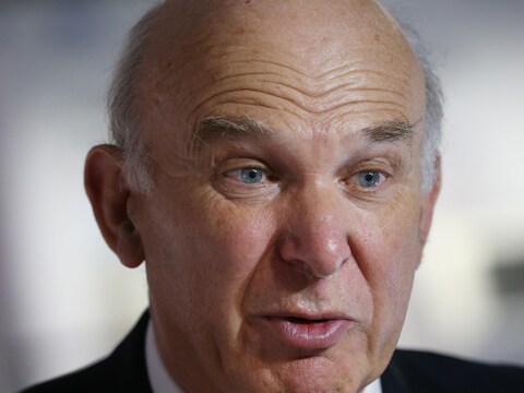 Minister van Handel Vince Cable.