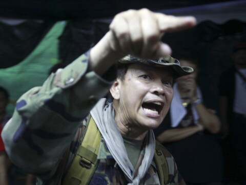 Khattiya Sawasdipol (58), alias 'Seh Daeng'. (Archieffoto)